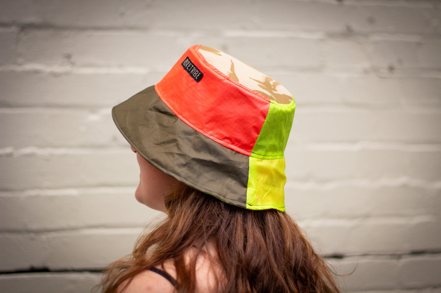 Circular Bucket Hat - Neon Trash