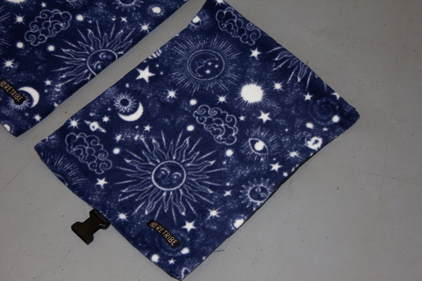 Small Grounded Upcycled Roll Mat Celestial print